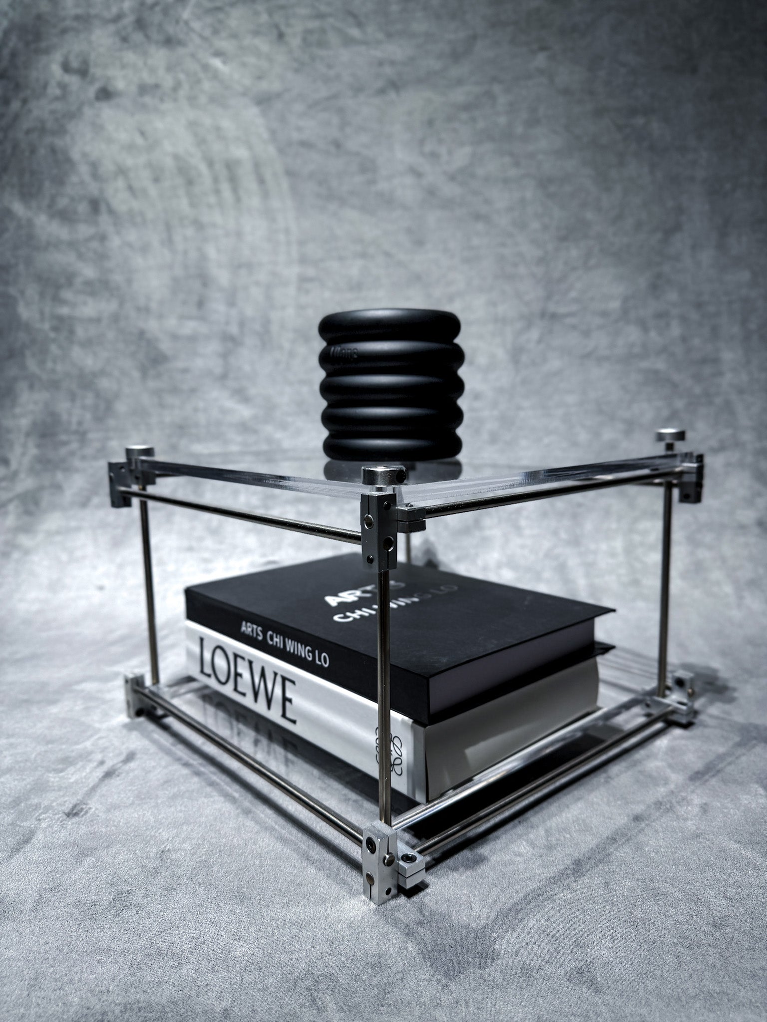 Square Two-Tier Rack