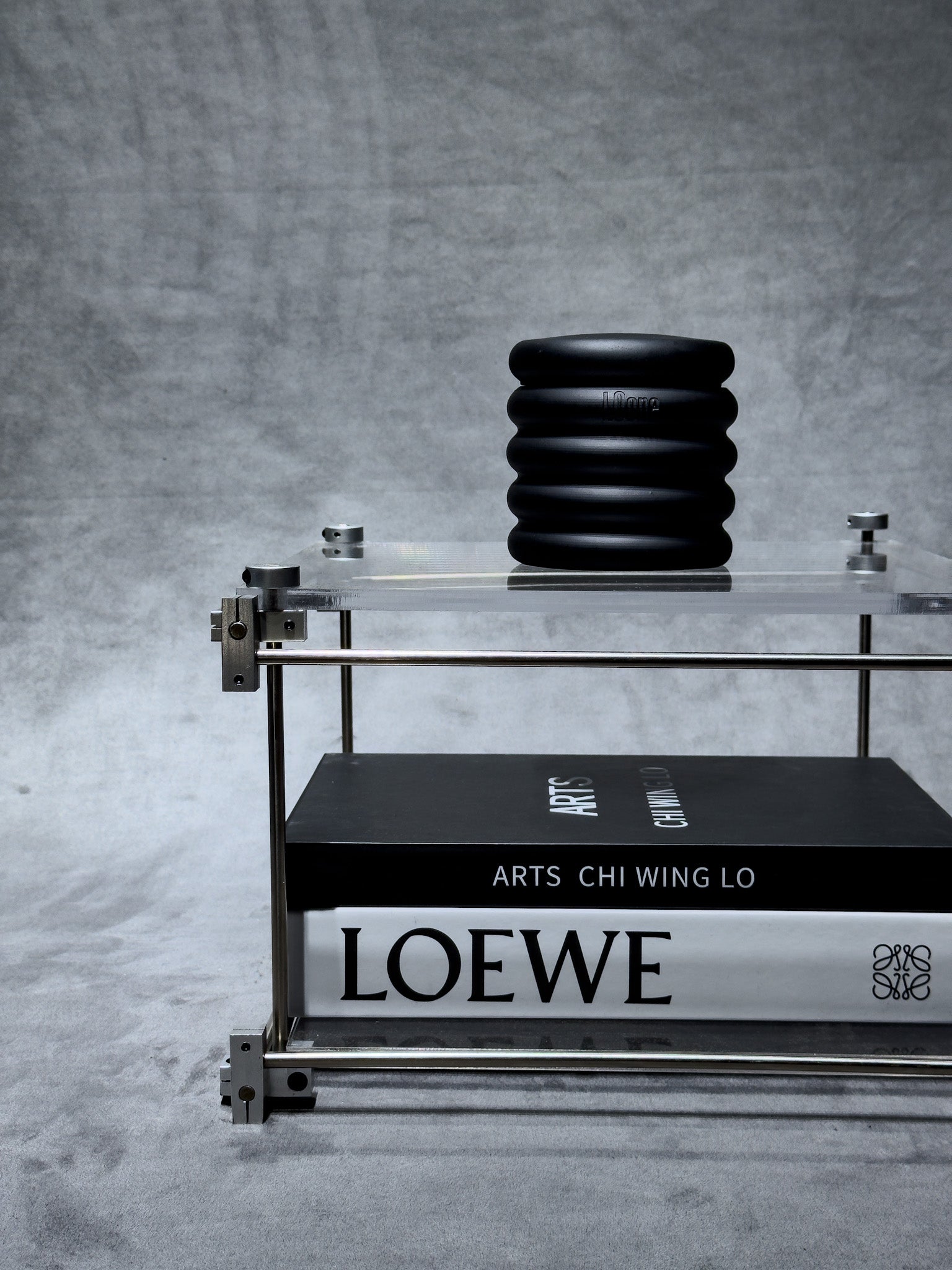 Square Two-Tier Rack