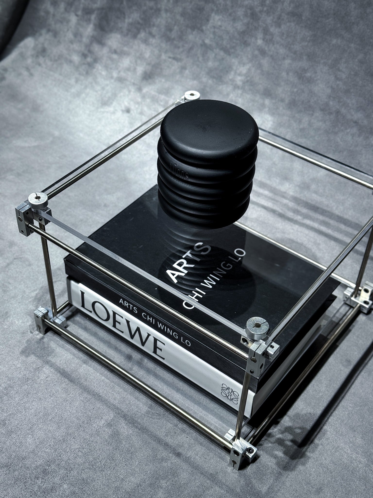 Square Two-Tier Rack