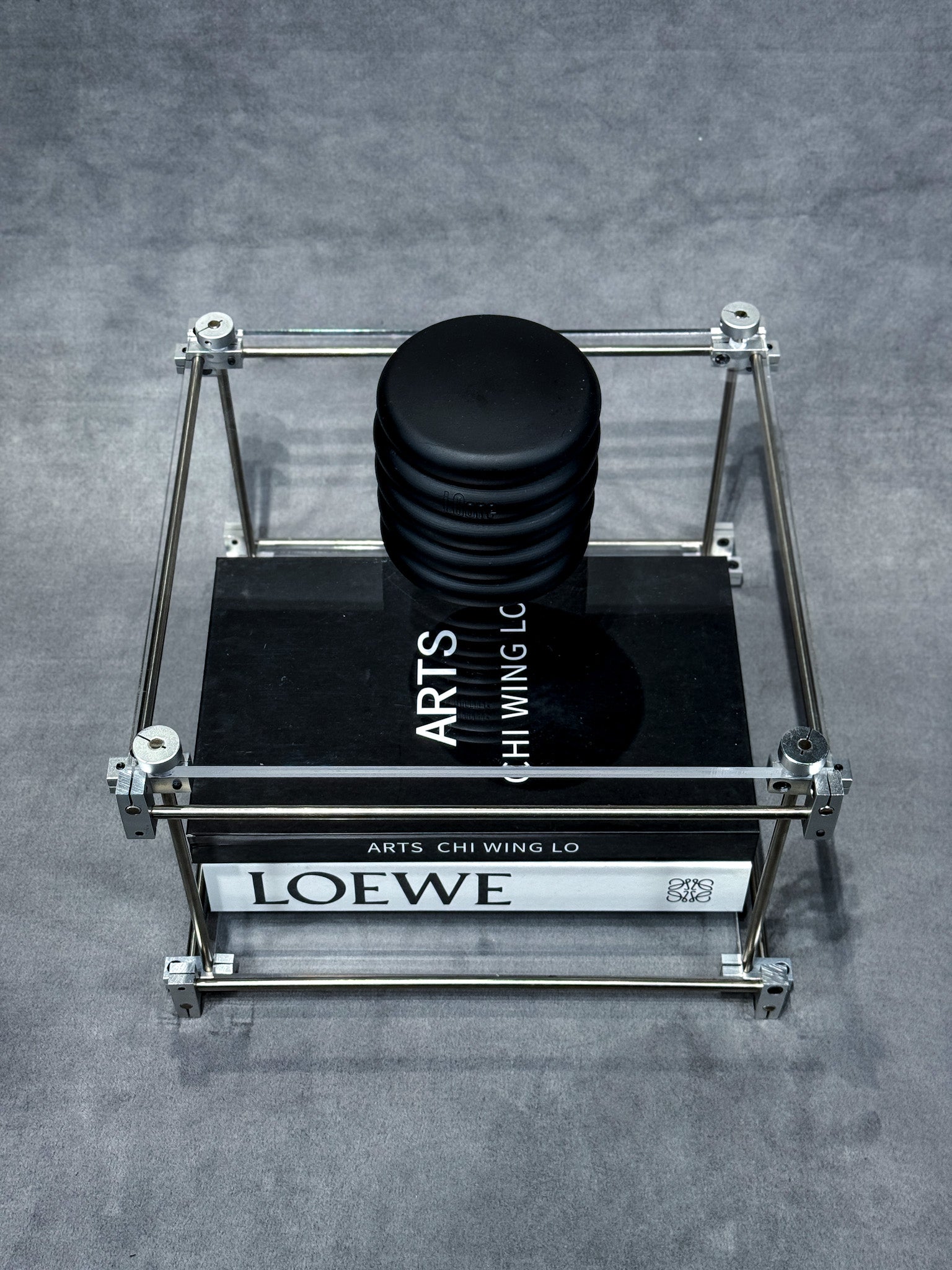 Square Two-Tier Rack