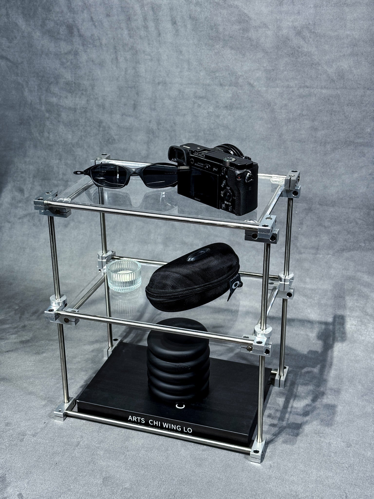 Narrow Two-Tier Rack