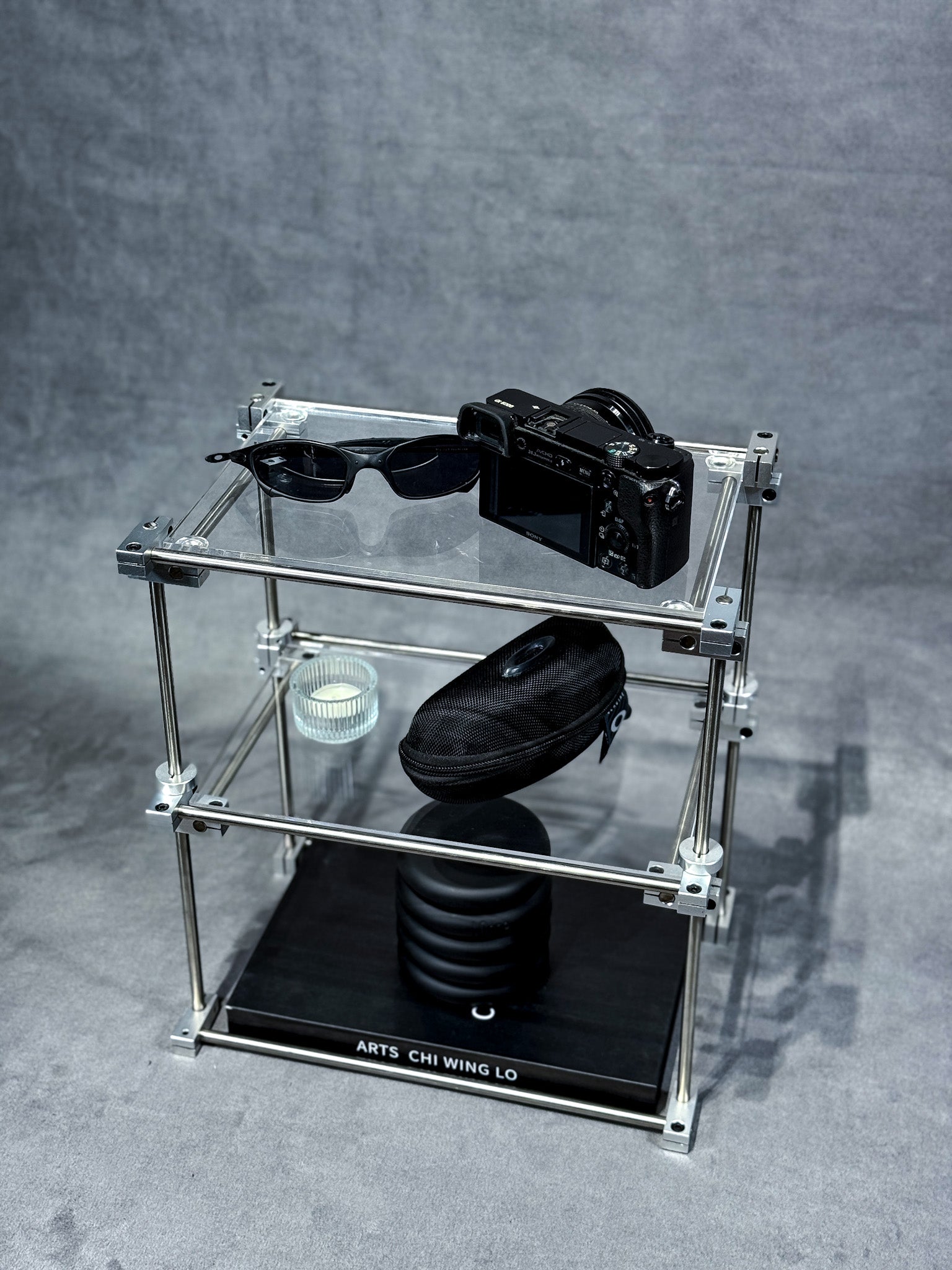 Narrow Two-Tier Rack