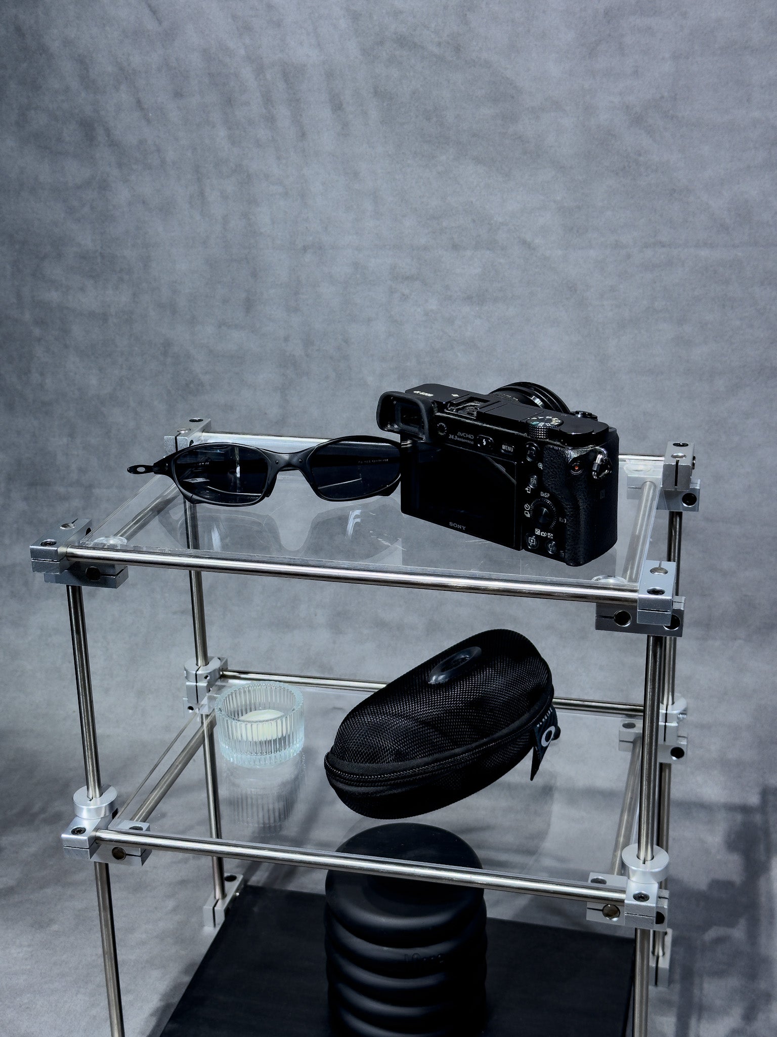 Narrow Two-Tier Rack