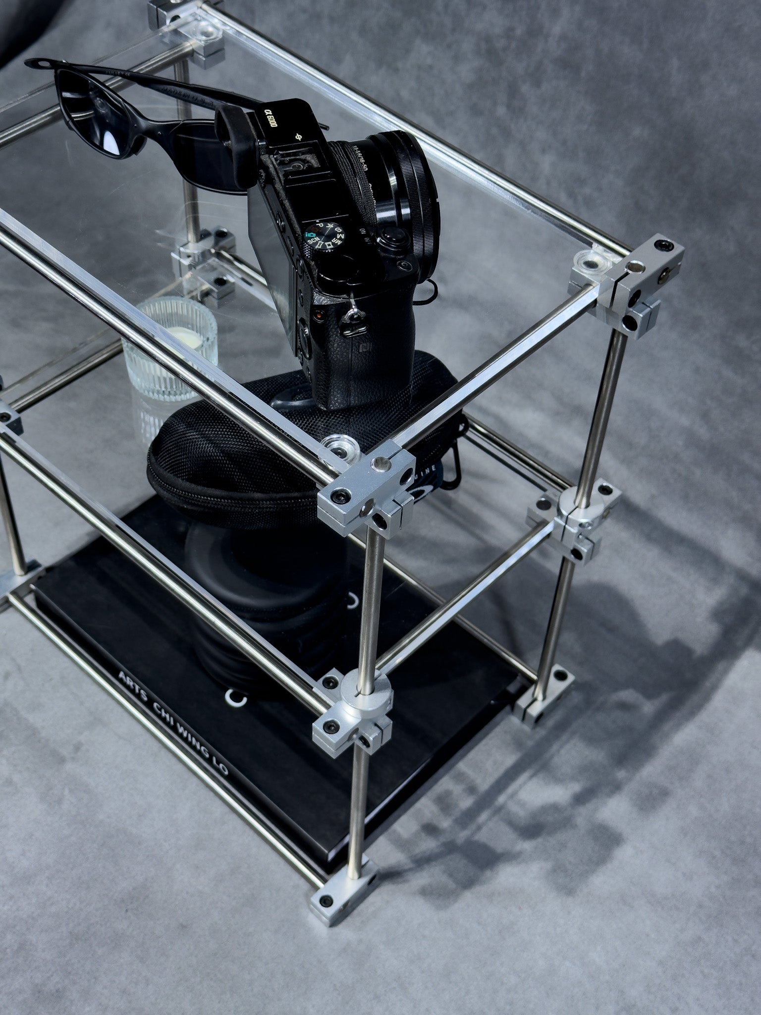 Narrow Two-Tier Rack