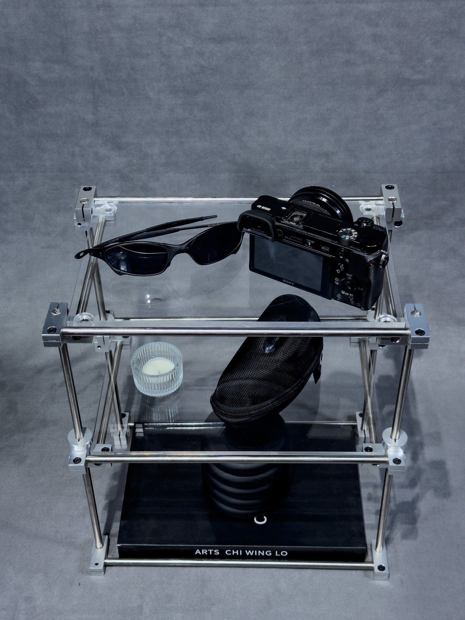Narrow Two-Tier Rack