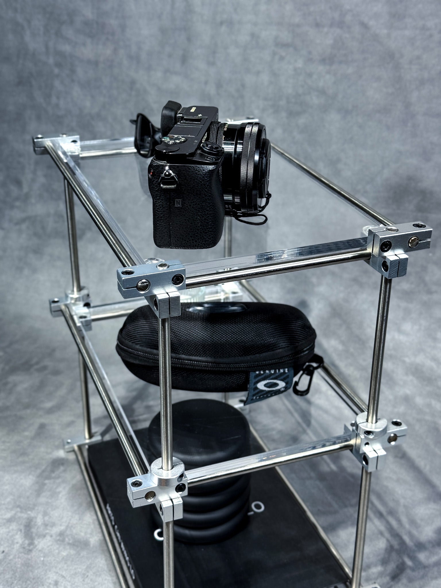 Narrow Two-Tier Rack