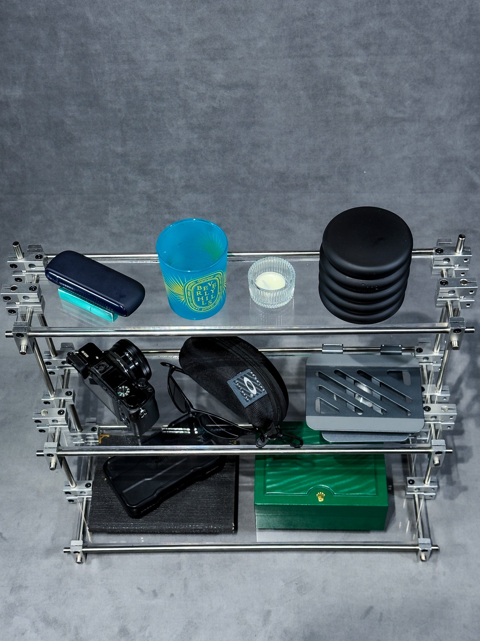 Three-Tier Graduated Rack
