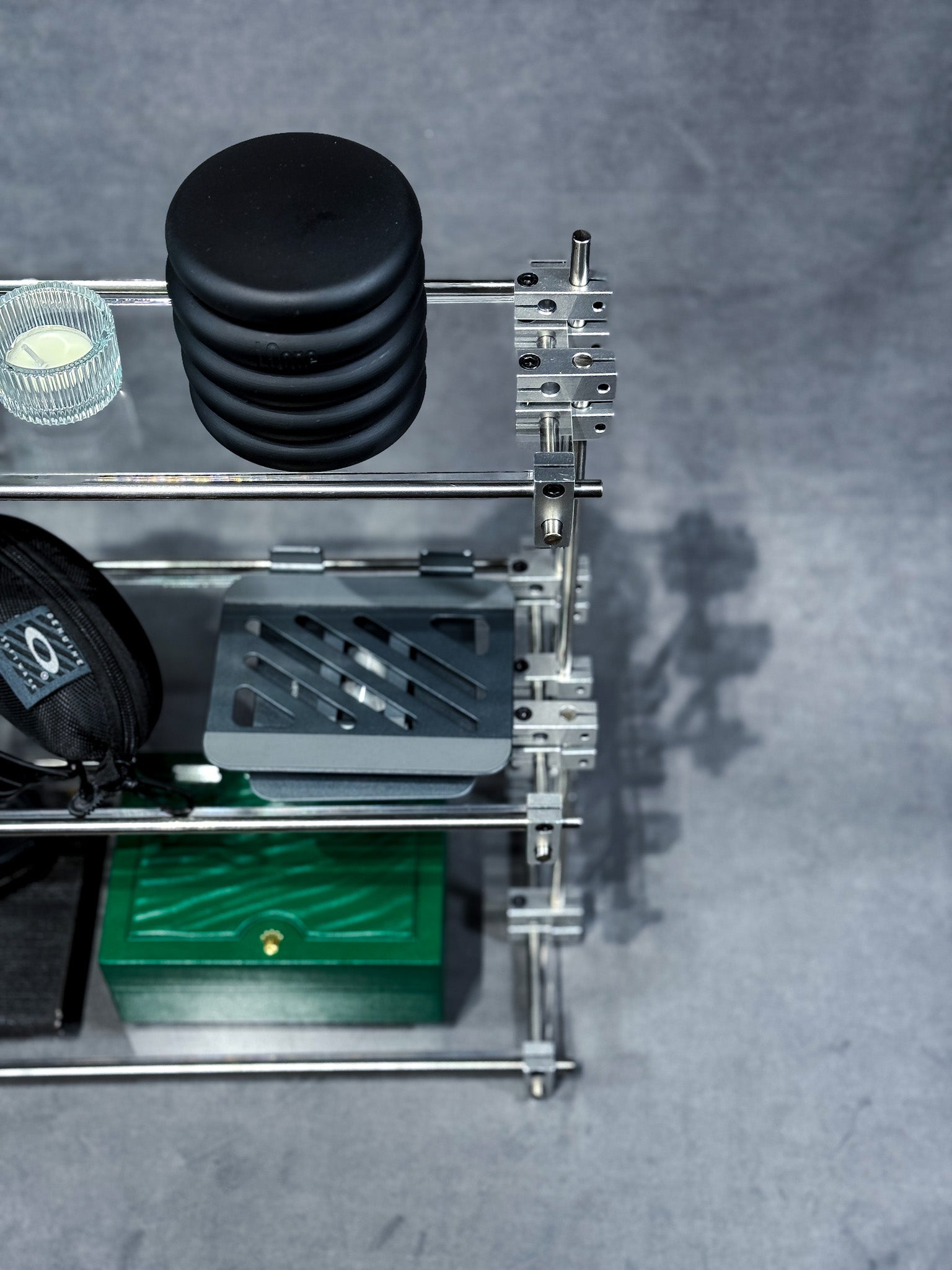 Three-Tier Graduated Rack