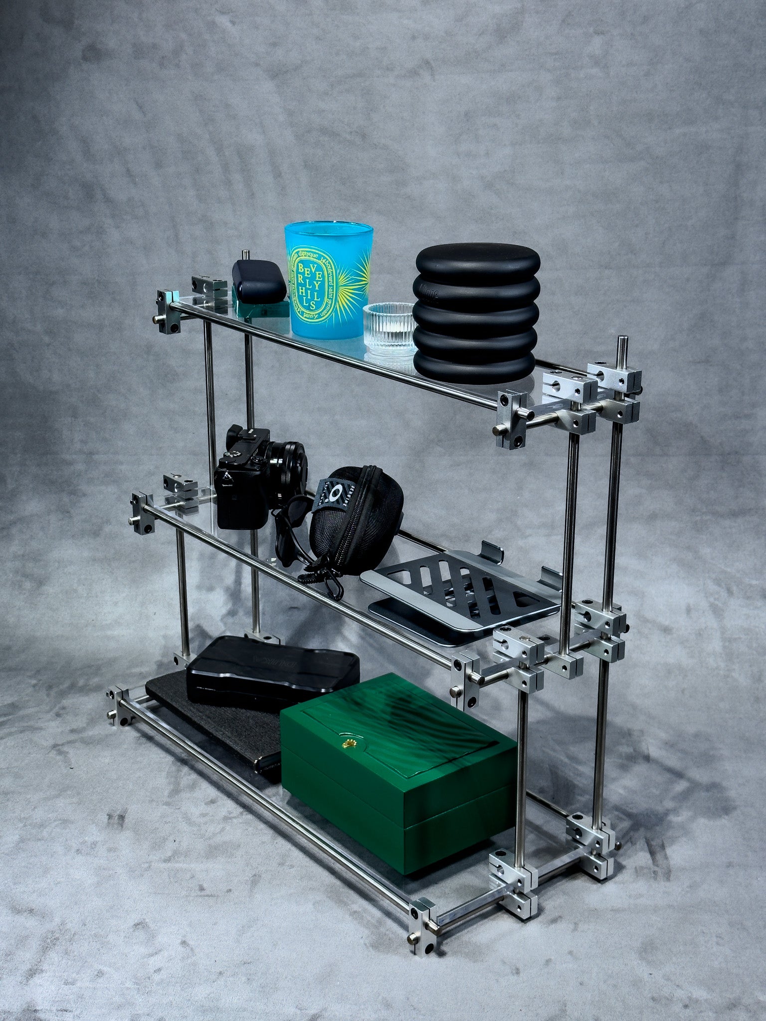 Three-Tier Graduated Rack