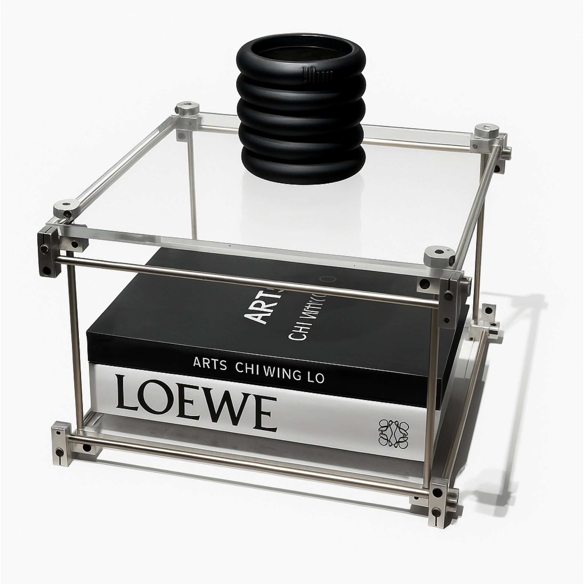 Square Two-Tier Rack