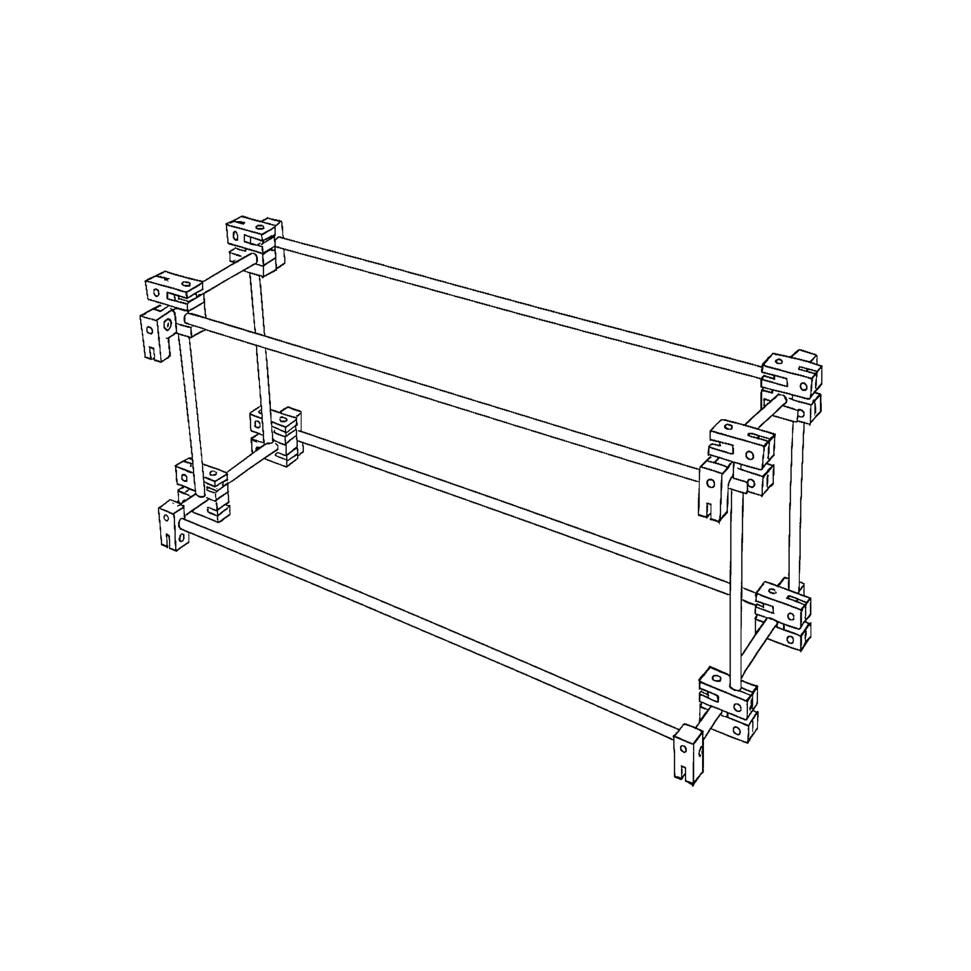 Two-Tier Graduated Rack
